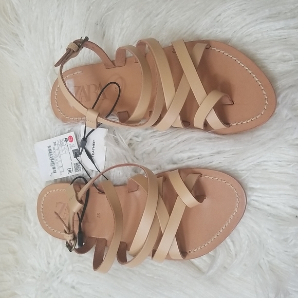 ZARA SANDALS - Picture 1 of 8